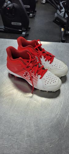 Used Under Armour LEAD OFF 6 BB/SB Cleats Red Senior 6 11497-S000150408