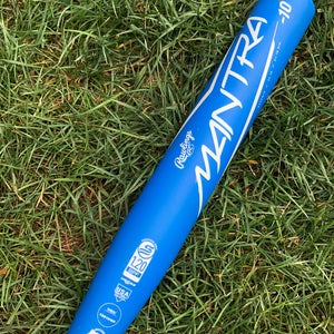 2023 Rawlings Mantra 2.0 Composite Bat (-10) Composite 22 oz 32" (Used)