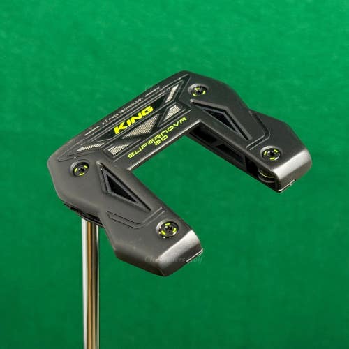 LH Cobra KING 3D Printed SUPERNOVA 20 Black 35" Slant-Neck Mallet Putter