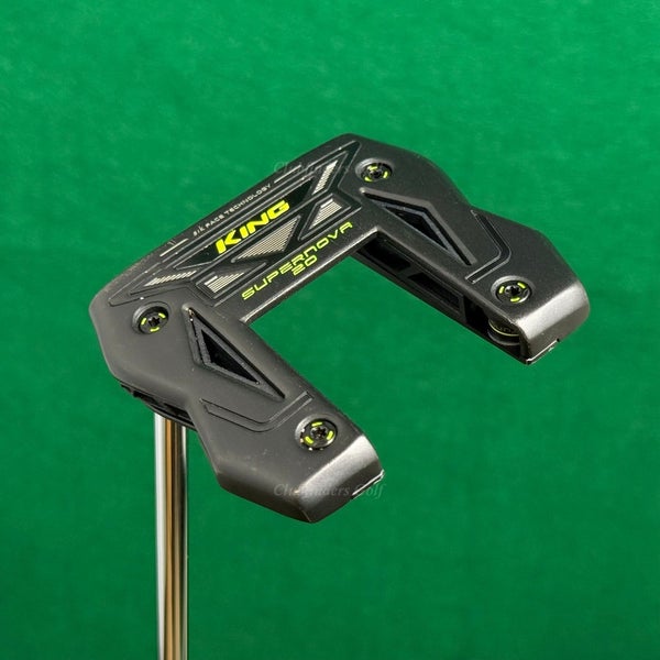LH Cobra KING 3D Printed SUPERNOVA 20 Black 35" Slant-Neck Mallet Putter