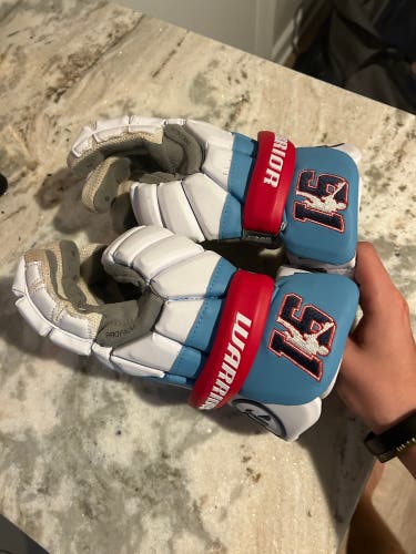 Warrior Evo Lacrosse Gloves Large (New)