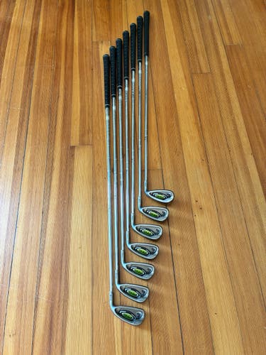 Men's Ping Rapture RH Iron Set 4-9, LW - stiff - NO PW, NO SW