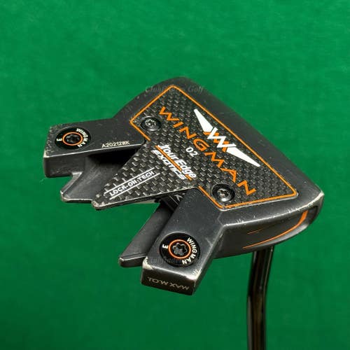 Tour Edge Exotics Wingman 02 34" Single-Bend Putter KBS CT Tour 120