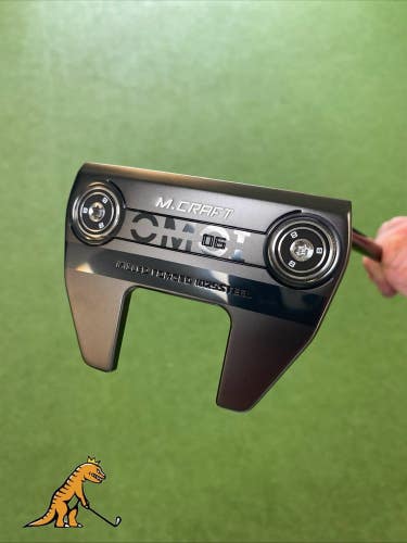 Used RH Mizuno M Craft Omoi 06 Black 35 Mallet Putter + HC