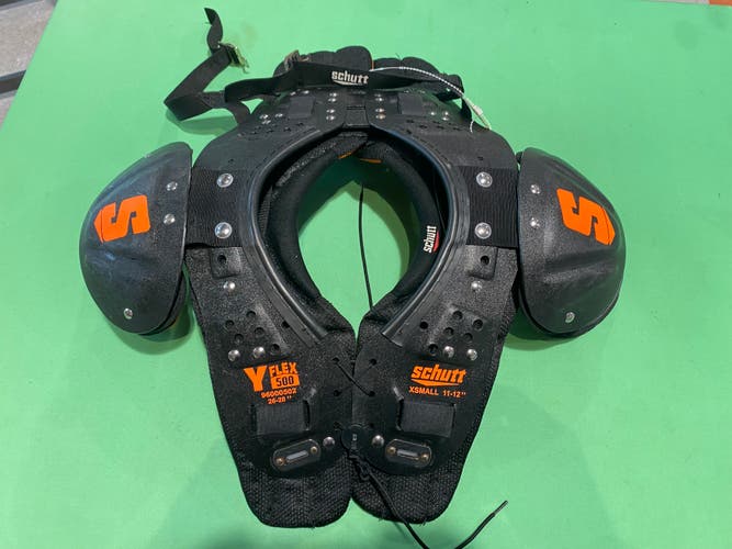 XS Youth Schutt Y Flex Shoulder Pads (Used)