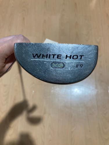 Used Odyssey White Hot 9 Left Handed Mallet Putter 35"