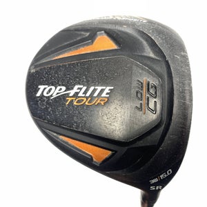 Top Flite Tour 3 Fairway Wood 15* Aldila NVS Orange 65g Senior Graphite Mens RH