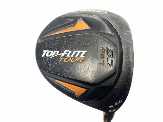 Top Flite Tour 3 Fairway Wood 15* Aldila NVS Orange 65g Senior Graphite Mens RH