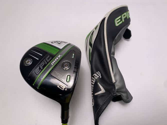 Callaway EPIC Max 3+ Fairway Wood 13.5* Kinetix KVT60- D30 Stiff Regular RH HC