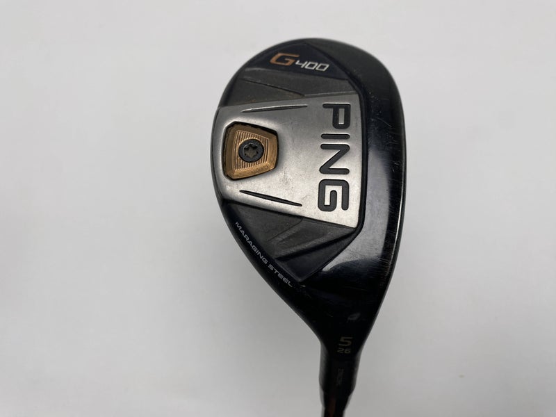 Ping G400 5 Hybrid 26* Alta CB Soft Regular 70g Senior Graphite Mens RH