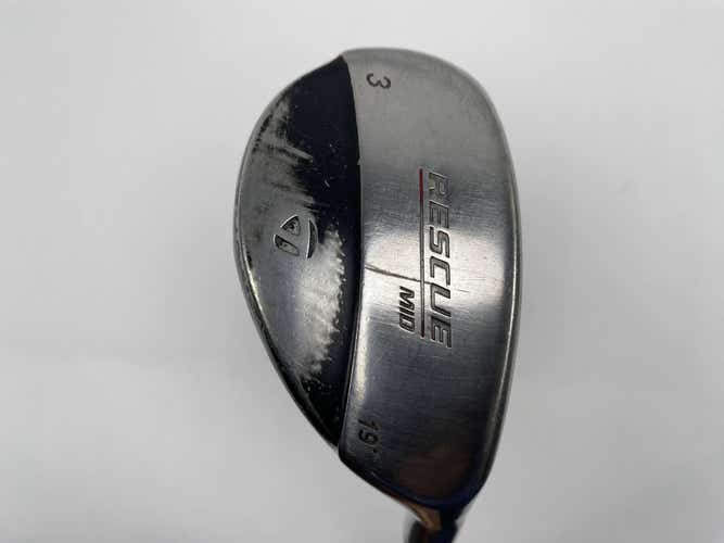 TaylorMade Rescue Mid 3 Hybrid 19* Stiff Graphite Mens RH