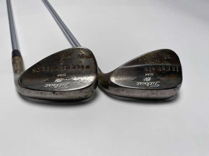 Titleist Vokey SM7 Tour Chrome Wedge Set 50*12 54*14 DG S400 Stiff Steel Mens RH