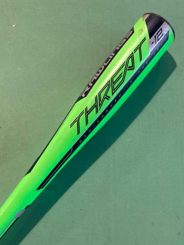 Used USABat Certified 2019 Rawlings Threat Composite Bat 28" (-12)