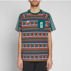 Adidas Originals x Pharrell Williams Solar HU Geometric-Print Pocket Tee