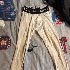 White Medium Men's Under Armour Compression (Used)