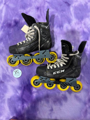 Junior CCM Super Tacks 9350 Inline Skates Regular Width Size 3 (Used)