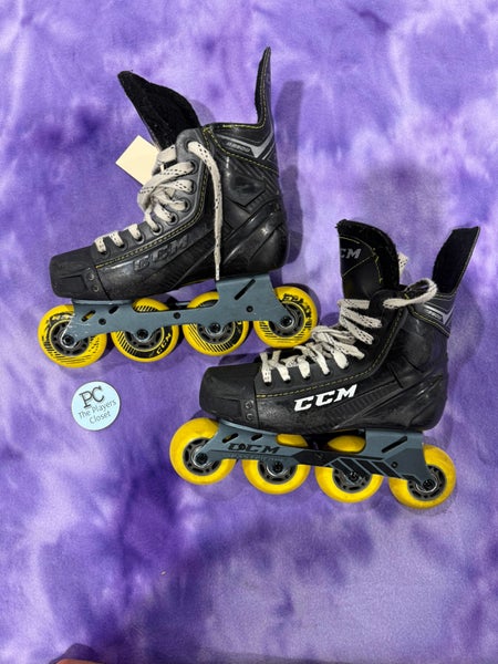 Junior CCM Super Tacks 9350 Inline Skates Regular Width Size 3 (Used)