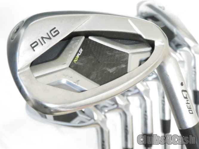 PING G430 Irons Black Dot AWT 2.0 Regular Flex 4-P