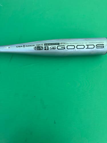 2024 DeMarini The Goods One Piece Alloy Bat USSSA Certified (-8) Alloy 21 oz 29"