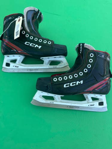 Senior CCM EFLEX 6.5 Hockey Goalie Skates Regular Width 8