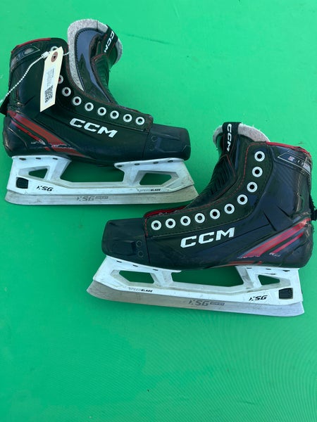 Senior CCM EFLEX 6.5 Hockey Goalie Skates Regular Width 8
