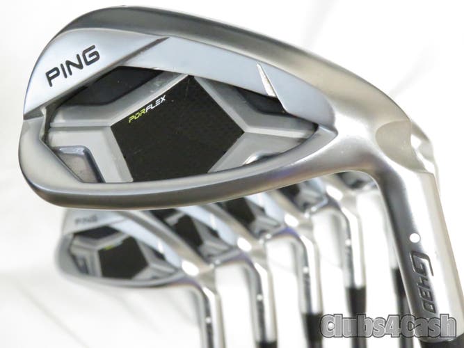 PING G430 Irons White Dot Alta CB Black Regular 6-P, 45, 50 Power Spec +1 TALL