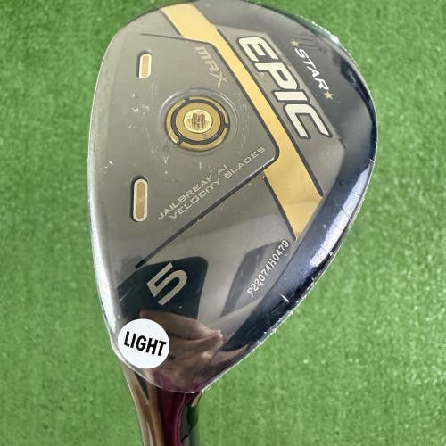 Callaway Epic Star Max 5 Hybrid 23* UST Mamiya ATTAS Speed Series 50g Senior A