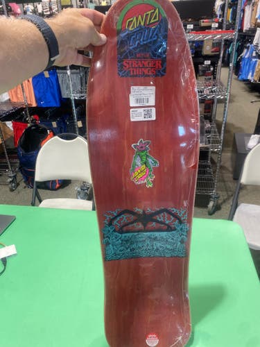 Red Santa Cruz Stranger Things Kendall Eleven Skateboards (New)