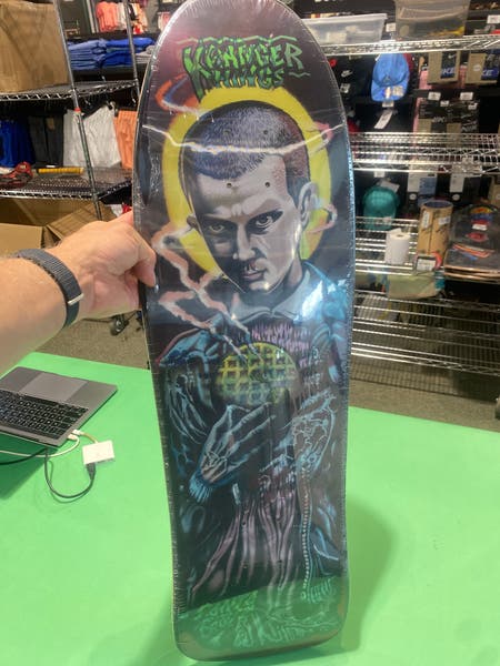 Red Santa Cruz Stranger Things Kendall Eleven Skateboards (New
