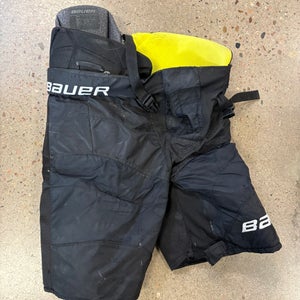 Black Senior Small Bauer Supreme 2S Hockey Pants (Used)
