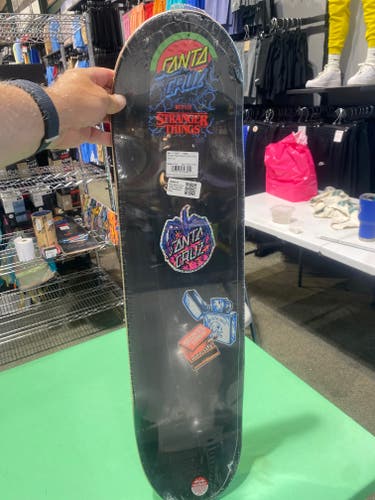 Black Santa Cruz Stranger Things Season 2 Skateboards (New)