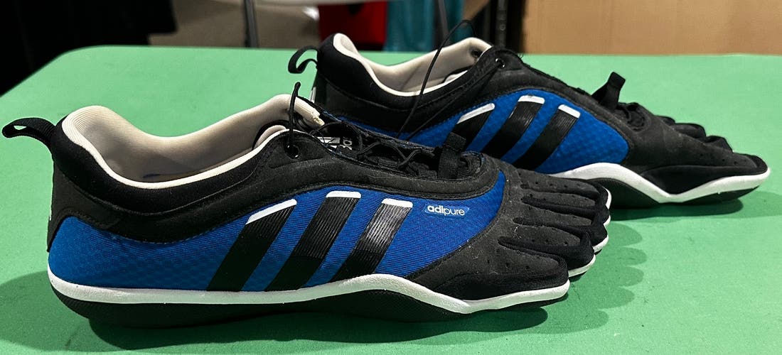 Blue Men's Size M 12.0 (W 13.0) Adult Adidas ADIPURE Shoes (New)