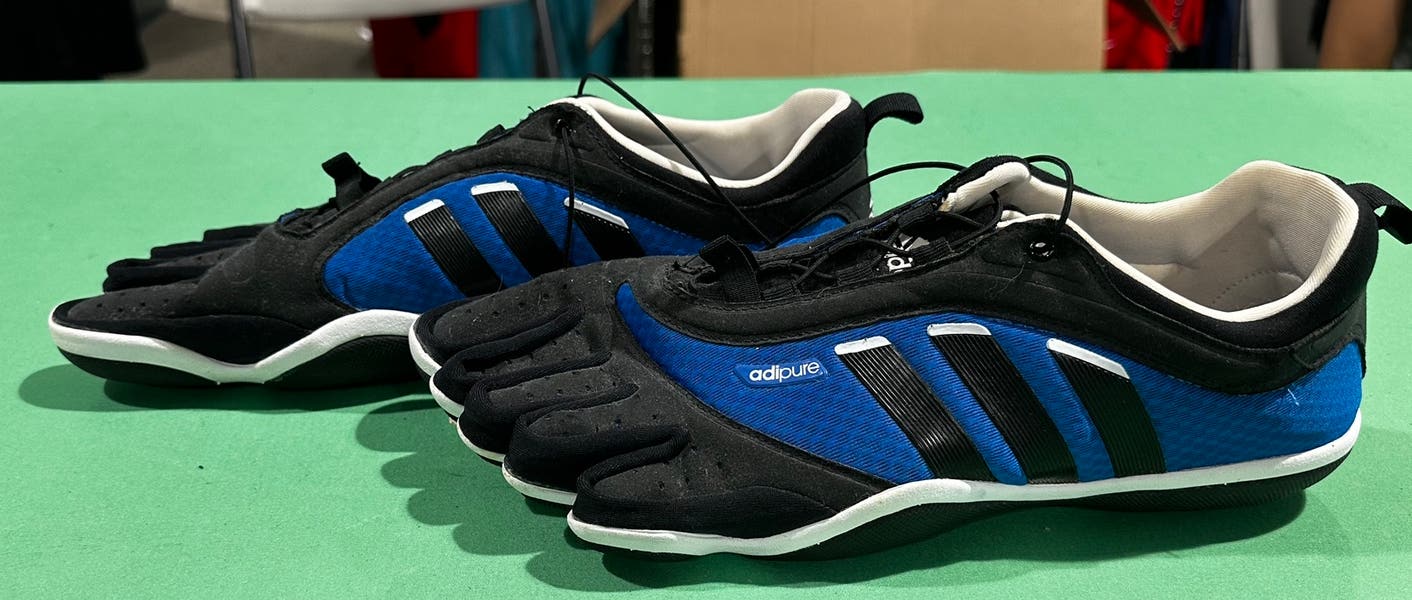 Blue Men's Size M 12.0 (W 13.0) Adult Adidas ADIPURE Shoes (New