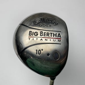 Callaway 2004 Big Bertha Driver 10* RCH 65w Regular Graphite Mens RH