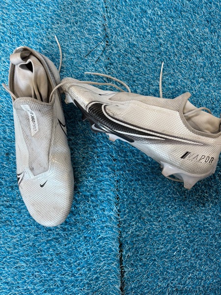 White Size 13 Nike Vapor 360 PRO Low Top Cleats (Used)