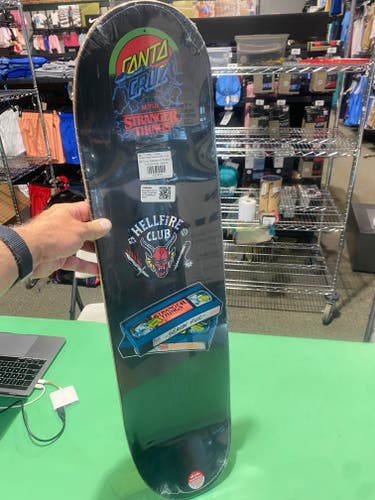 Black Santa Cruz Stranger Things Season 4 SkateBoards (New)