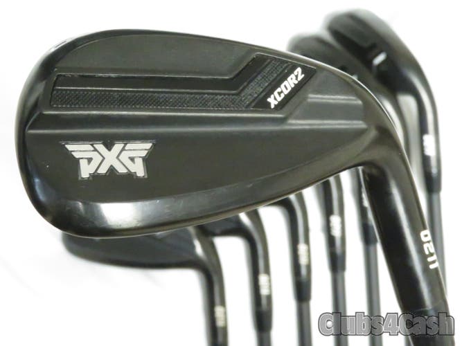 PXG 2022 0211 XCOR2 Irons Xtreme Dark Black Mitsubishi MMT 70 Regular 4-P,G