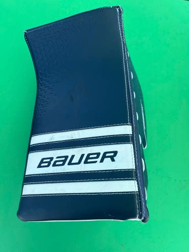 Blue Junior Bauer GSX Goalie Gloves & Blockers Regular