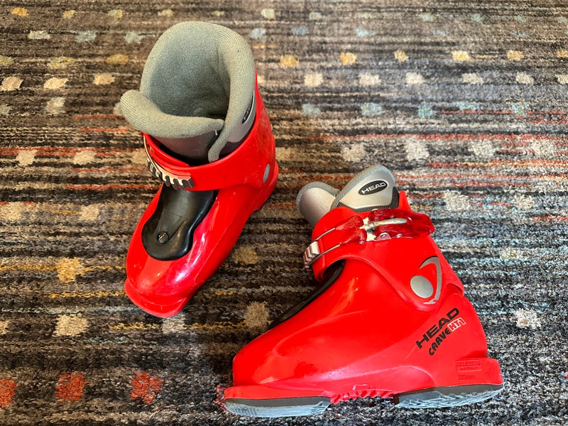 Kids used Head Carve HT1 Ski Boots