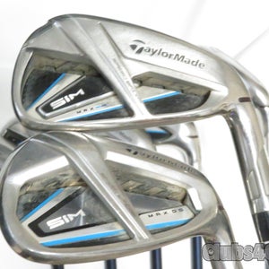 TaylorMade SIM MAX Irons Fujikura Ventus Blue 5-A 6-P, A, Sw .. SENIOR