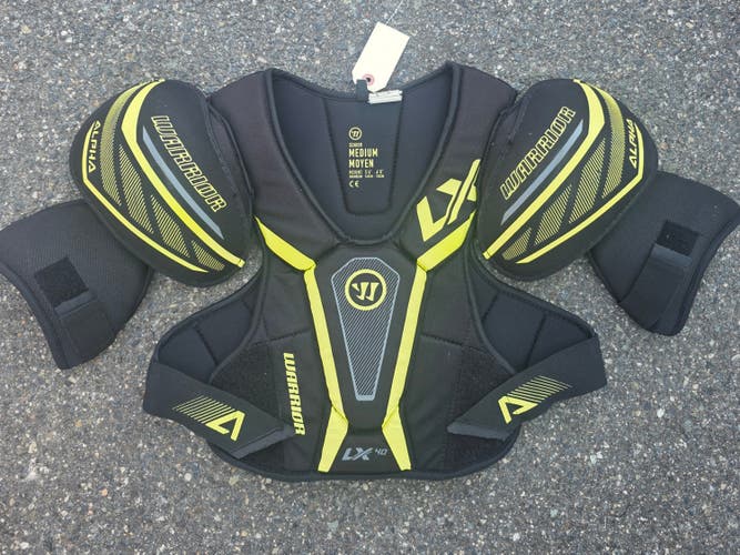 Medium Senior Warrior Alpha LX 40 Shoulder Pads (Used)