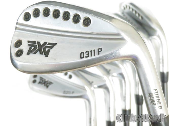 PXG 0311P GEN2 Irons Forged KBS TGI 80 Stiff Flex 4-P