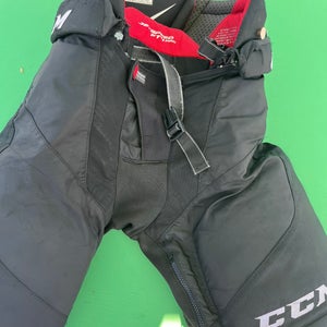 Black Senior Medium CCM Jetspeed FT4 Pro Hockey Pants