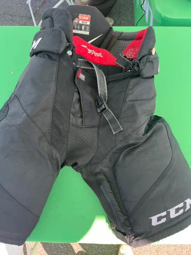 Black Senior Medium CCM Jetspeed FT4 Pro Hockey Pants