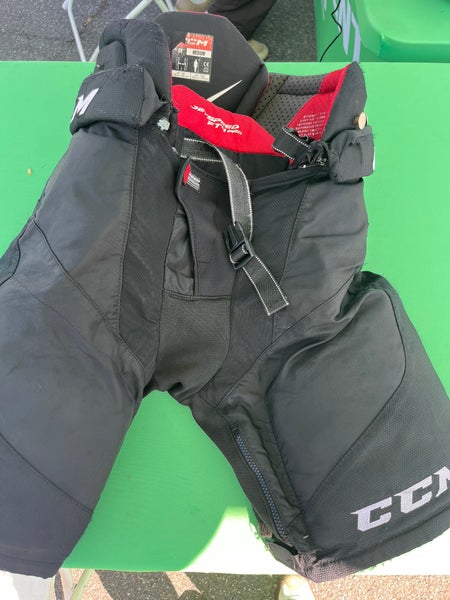 Black Senior Medium CCM Jetspeed FT4 Pro Hockey Pants