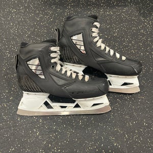 True 2 Piece Goalie Skates size 8