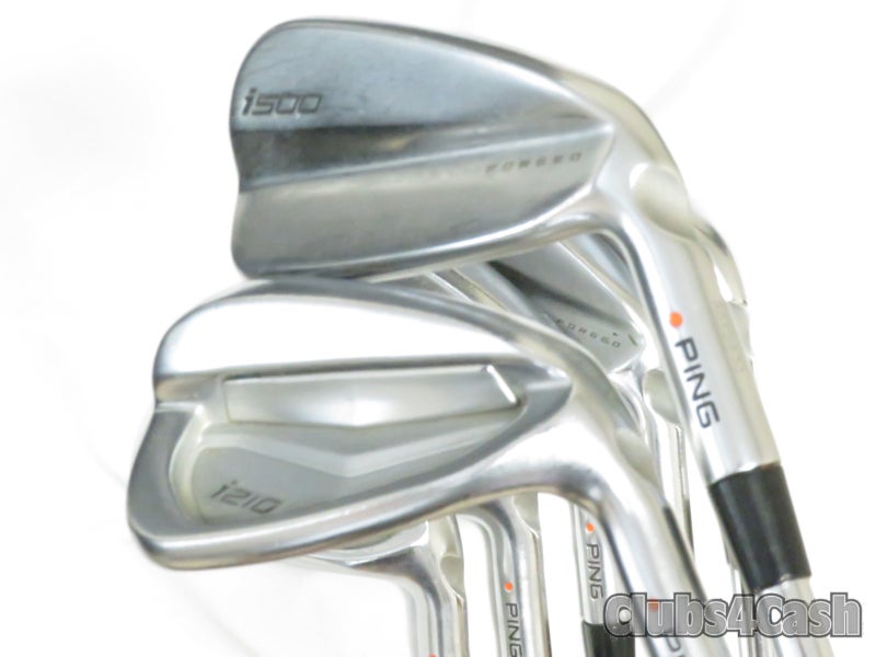 PING i500 i210 Combo Irons Orange Dot AWT Steel Regular Flex 4-P