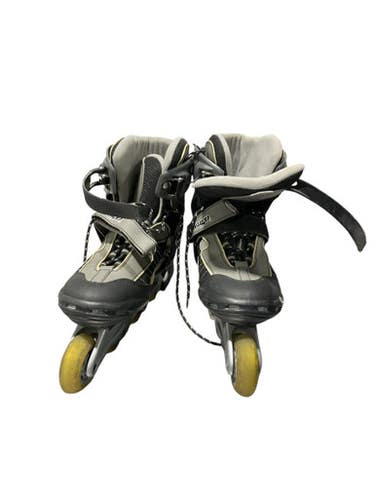 Used Chicago ROLLER SKATES AIR FLEX Senior Rec Fitness Skates Black Senior 10 11834-S000037571