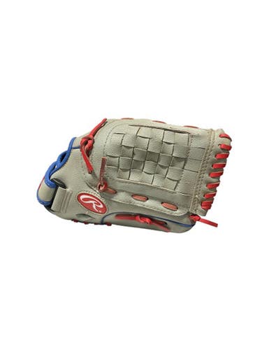 Used Rawlings 11.5 INCH GLOVE BB/SB Glove RH Throw Grey 11 1/2" 11834-S000037552