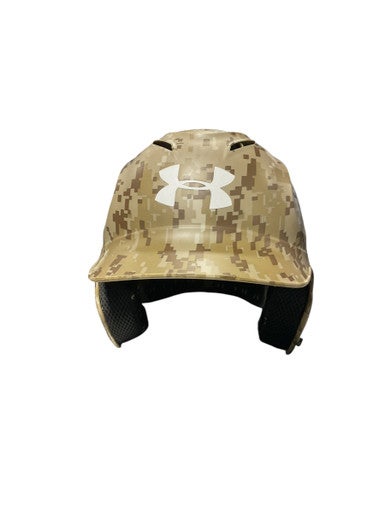 Used Under Armour CAMO UA HELMET Batting Helmet No Mask Camouflage One Size 11834-S000037555